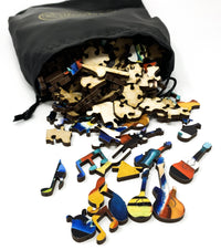 Birth of the Viola (349 Piece Wooden Jigsaw Puzzle) - Nautilus Puzzles - Wooden Jigsaw Puzzles For Adults