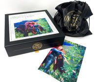 La Belle Dame sans Merci by Sir Francis Dicksee (437 Piece Wooden Jigsaw Puzzle) - Nautilus Puzzles - Wooden Jigsaw Puzzles For Adults