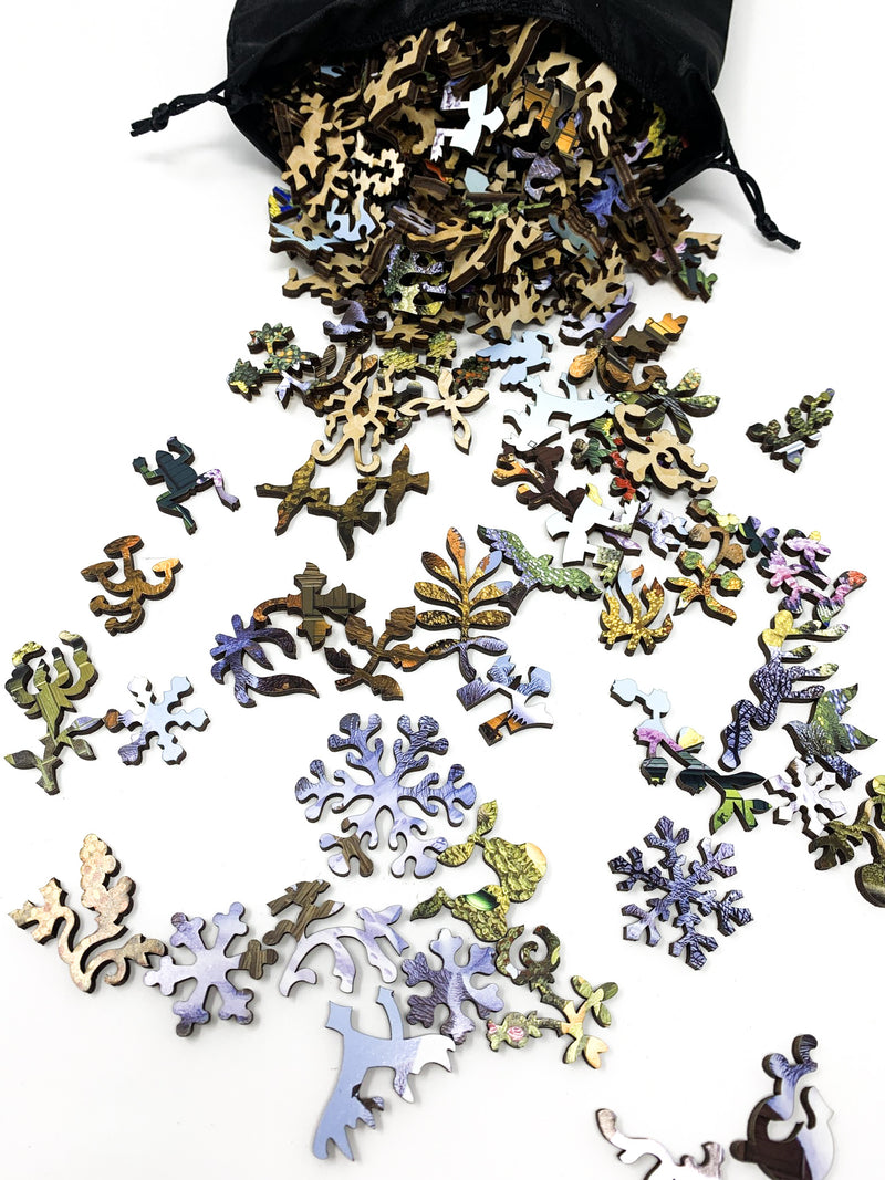 Four Seasons (301 Piece Wooden Jigsaw Puzzle) - Nautilus Puzzles - Wooden Jigsaw Puzzles For Adults