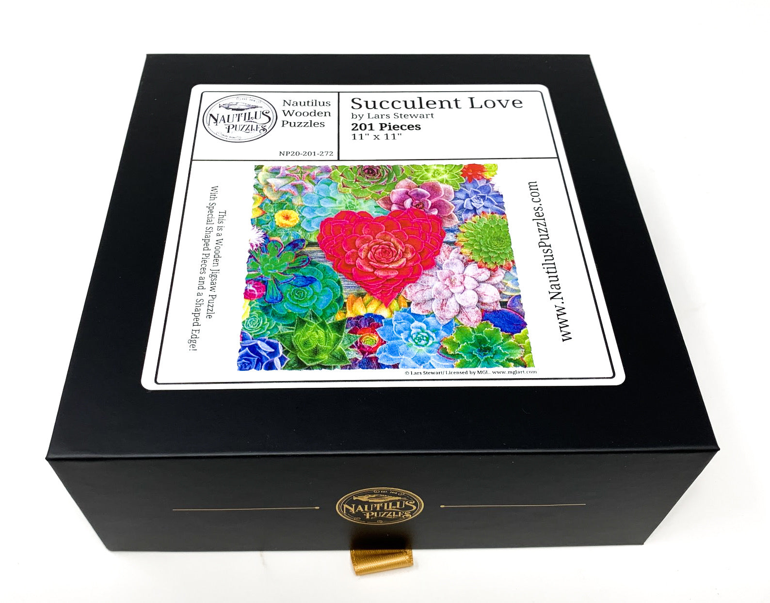 in succulent love Succulent Love (201 Piece Wooden Jigsaw Puzzle
