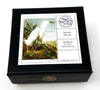 Snowy Heron (50 Pieces) Mini Wooden Puzzle - Nautilus Puzzles - Wooden Jigsaw Puzzles For Adults