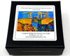 Langlois Bridge At Arles by Vincent Van Gogh (50 Pieces) Mini Wooden Jigsaw Puzzle - Nautilus Puzzles - Wooden Jigsaw Puzzles For Adults