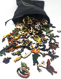 Halloween Trick or Treat - 363 Piece Halloween Wooden Jigsaw Puzzle - Nautilus Puzzles - Wooden Jigsaw Puzzles For Adults
