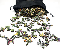 Wildflower Tapestry (506 Piece Wooden Jigsaw Puzzle) - Nautilus Puzzles - Wooden Jigsaw Puzzles For Adults