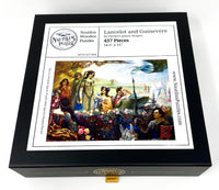 Lancelot and Guinevere by Herbert James Draper (437 Piece Wooden Jigsaw Puzzle) - Nautilus Puzzles - Wooden Jigsaw Puzzles For Adults