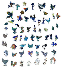 Curious Chickens (349 Piece Shaped Wooden Jigsaw Puzzle) - Nautilus Puzzles - Wooden Jigsaw Puzzles For Adults