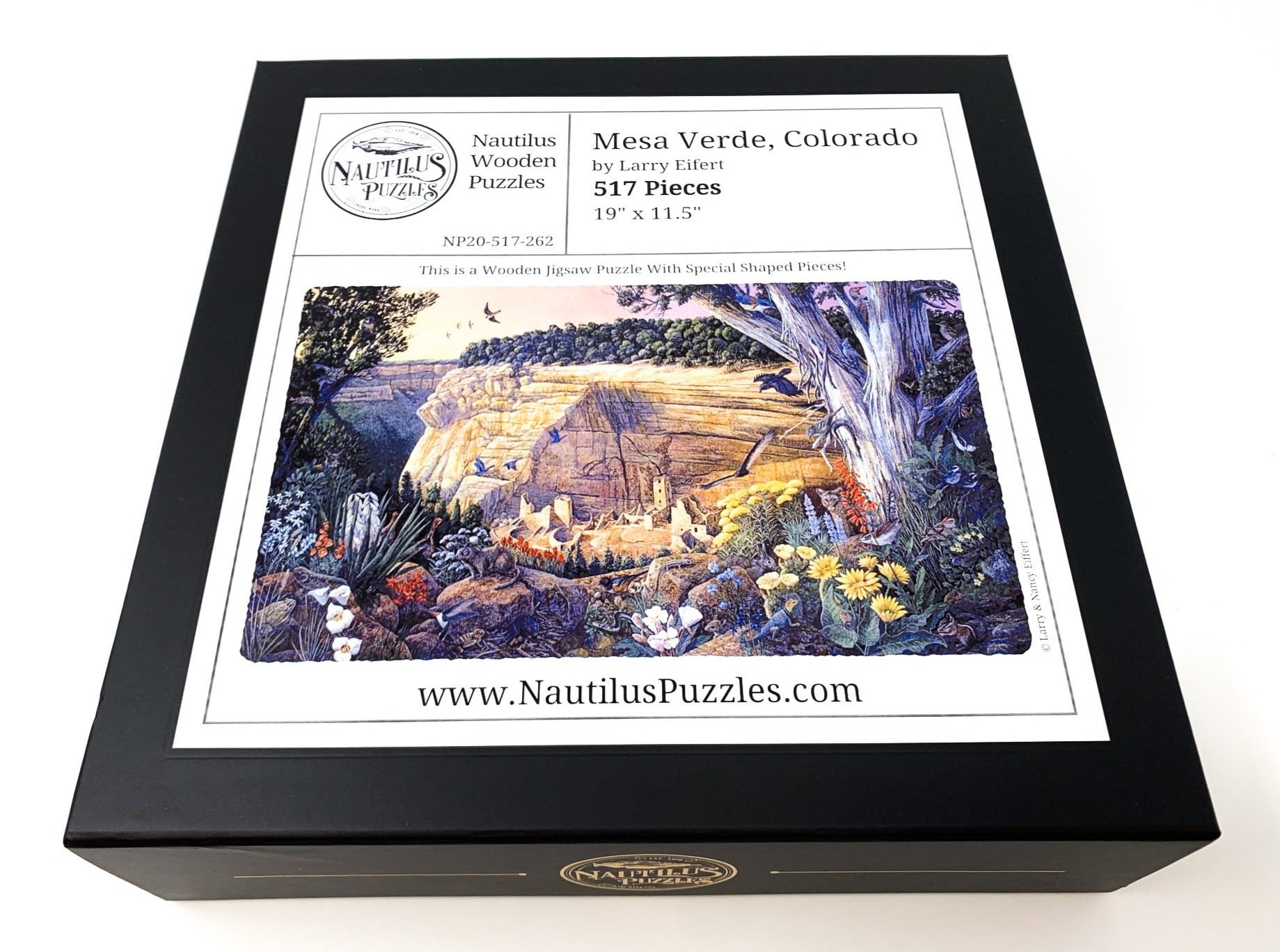 Mesa Verde, Colorado (517 Piece Wooden Jigsaw Puzzle) - Nautilus Puzzles - Wooden Jigsaw Puzzles For Adults