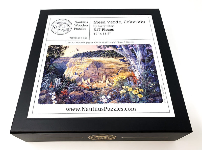 Mesa Verde, Colorado (517 Piece Wooden Jigsaw Puzzle) - Nautilus Puzzles - Wooden Jigsaw Puzzles For Adults