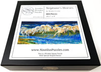 Neptune's Horses by Walter Crane (404 Piece Wooden Jigsaw Puzzle) - Nautilus Puzzles - Wooden Jigsaw Puzzles For Adults