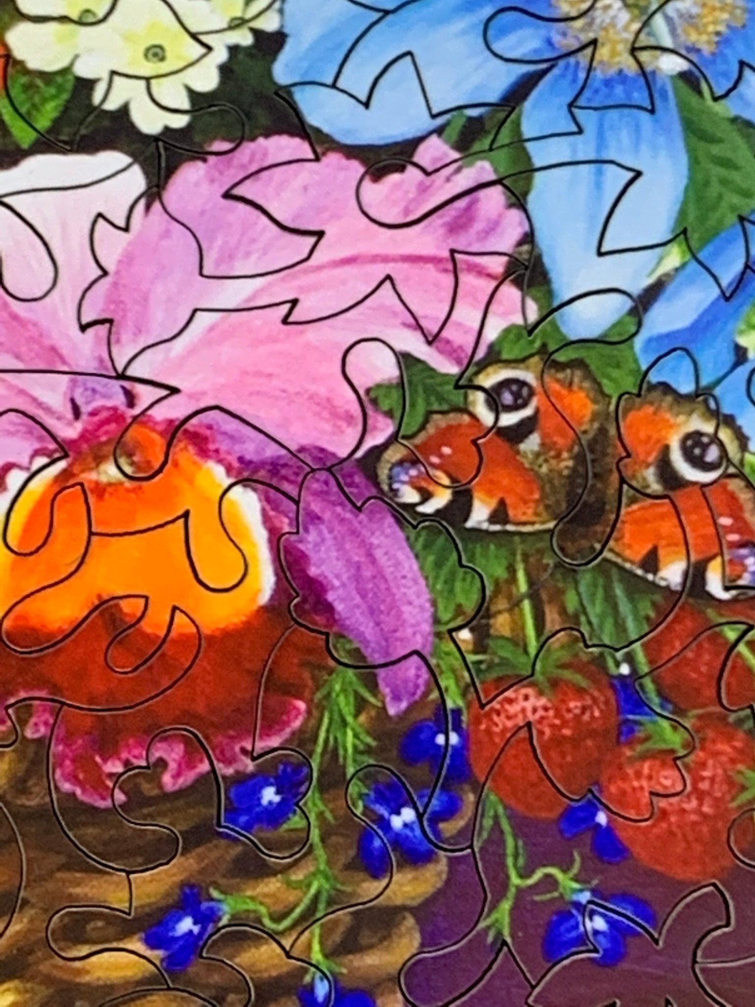 Joys of a Lifetime (332 Piece Flower Wooden Jigsaw Puzzle) - Nautilus Puzzles - Wooden Jigsaw Puzzles For Adults