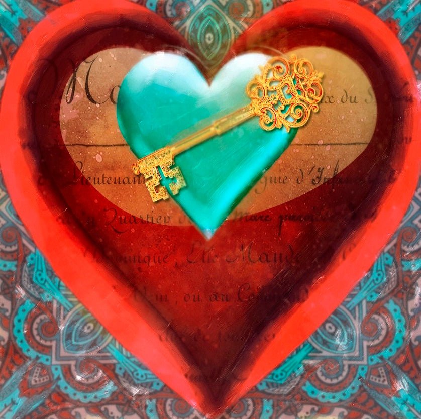 Key to My Heart (45 Piece Mini Wooden Jigsaw Puzzle) - Nautilus Puzzles - Wooden Jigsaw Puzzles For Adults
