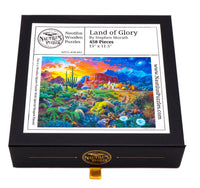 Land of Glory (458 Piece Wooden Jigsaw Puzzle) - Nautilus Puzzles - Wooden Jigsaw Puzzles For Adults