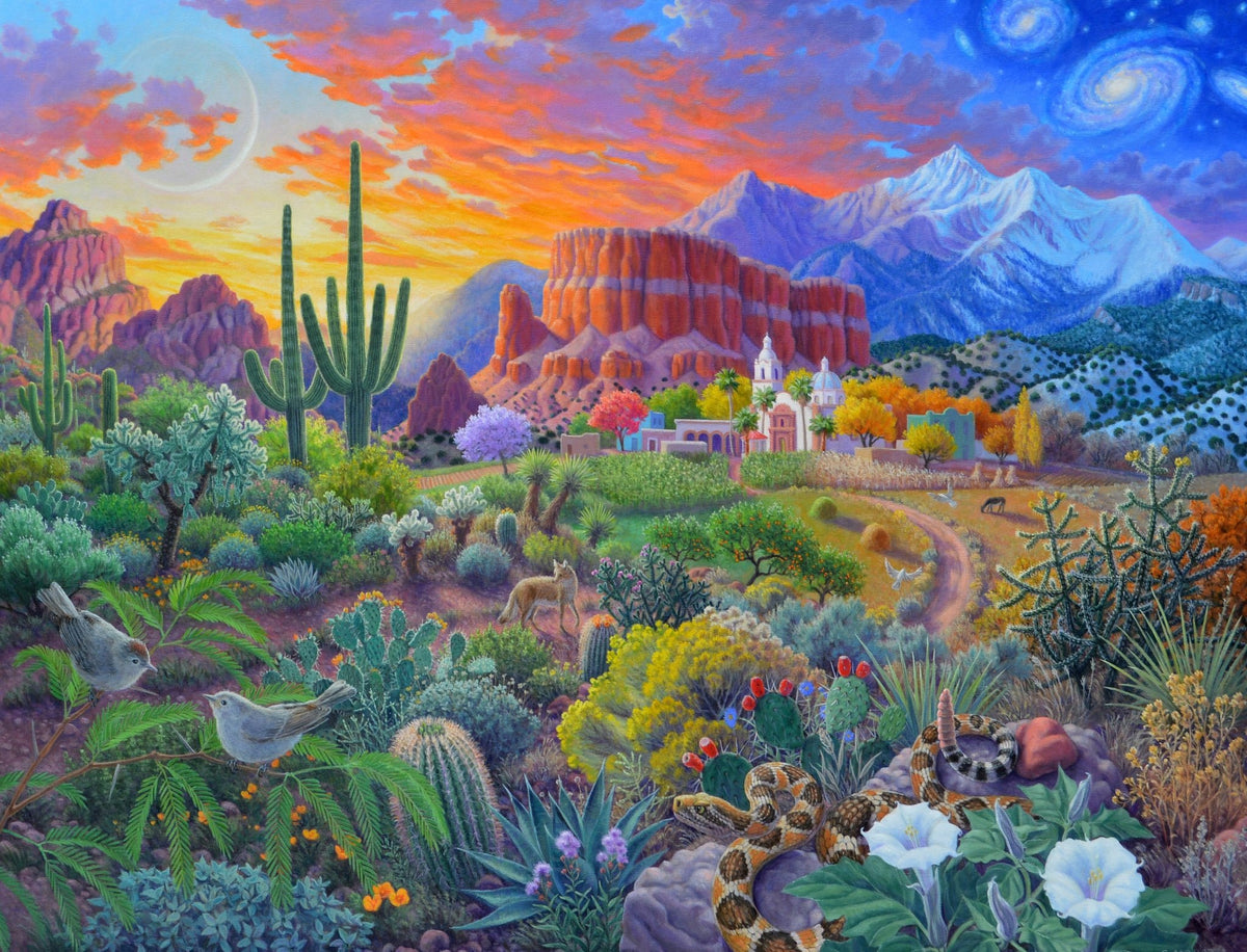 Land of Glory (458 Piece Wooden Jigsaw Puzzle) - Nautilus Puzzles - Wooden Jigsaw Puzzles For Adults