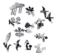 Leaves by Ansel Adams (50 Piece Mini Wooden Jigsaw Puzzle) - Nautilus Puzzles - Wooden Jigsaw Puzzles For Adults