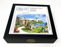 Lobster Cove (473 Piece Wooden Jigsaw Puzzle) - Nautilus Puzzles - Wooden Jigsaw Puzzles For Adults