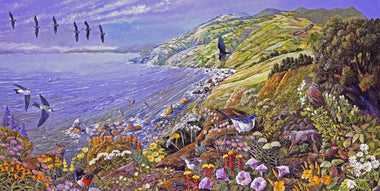 Marin Headlands, National Recreation Area (475 Piece Wooden Jigsaw Puzzle) - Nautilus Puzzles - Wooden Jigsaw Puzzles For Adults
