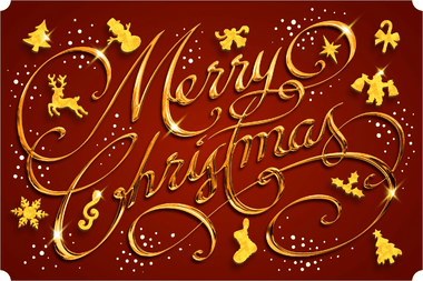 Merry Christmas (50 Piece Mini Wooden Jigsaw Puzzle) - Nautilus Puzzles - Wooden Jigsaw Puzzles For Adults