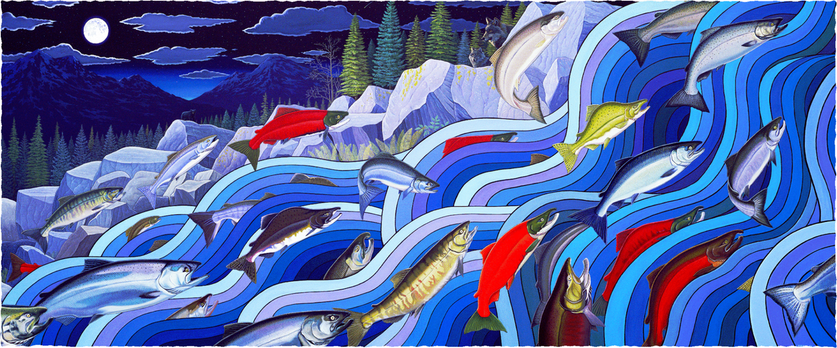 Midnight Run (378 Piece Wooden Jigsaw Puzzle) - Nautilus Puzzles - Wooden Jigsaw Puzzles For Adults