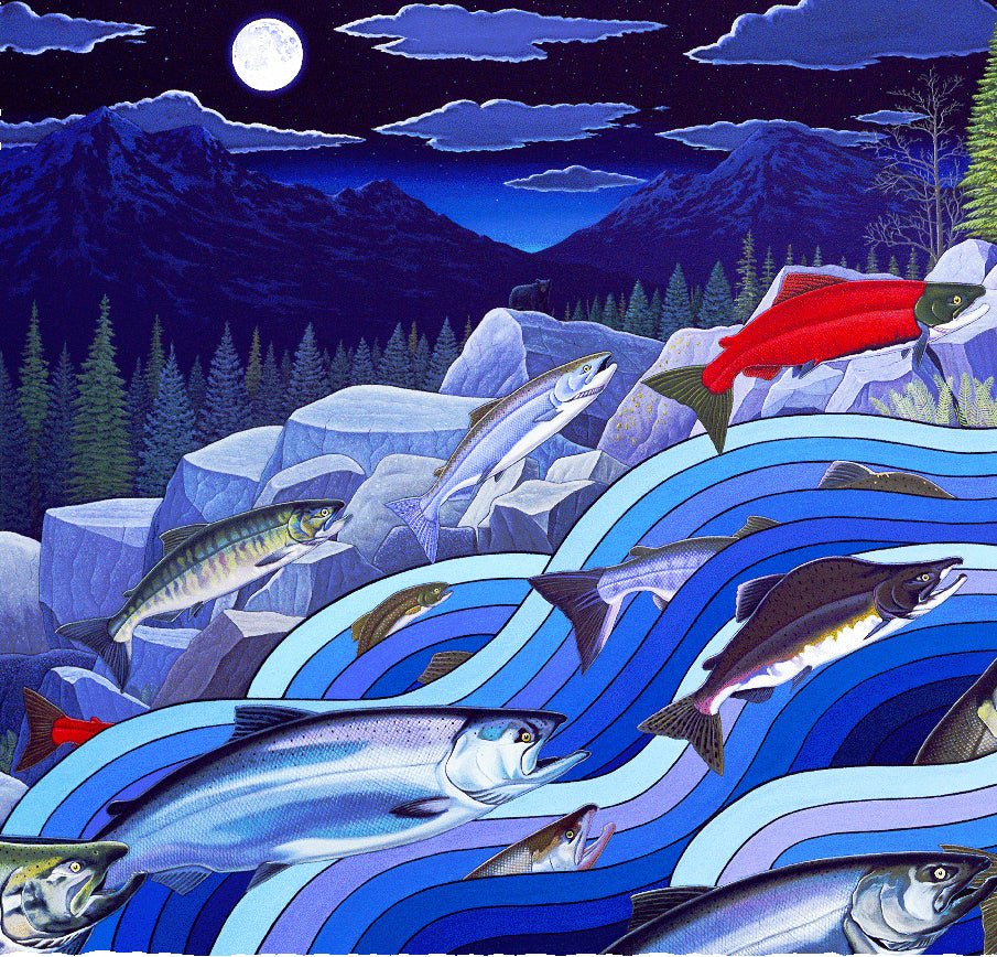 Midnight Run (378 Piece Wooden Jigsaw Puzzle) - Nautilus Puzzles - Wooden Jigsaw Puzzles For Adults