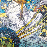 Monaco-Monte Carlo by Alphonse Mucha (179 Piece Wooden Jigsaw Puzzle) - Nautilus Puzzles - Wooden Jigsaw Puzzles For Adults