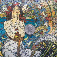 Monaco-Monte Carlo by Alphonse Mucha (179 Piece Wooden Jigsaw Puzzle) - Nautilus Puzzles - Wooden Jigsaw Puzzles For Adults