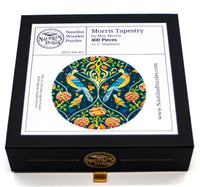 Morris Tapestry (400 Pieces) Shaped Wooden Jigsaw Puzzle for Adults - Nautilus Puzzles - Wooden Jigsaw Puzzles For Adults