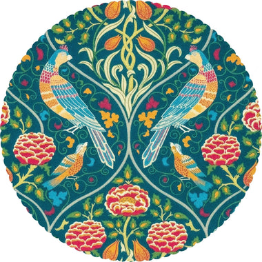 Morris Tapestry (400 Pieces) Shaped Wooden Jigsaw Puzzle for Adults - Nautilus Puzzles - Wooden Jigsaw Puzzles For Adults