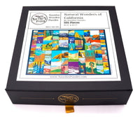 Natural Wonders of California - 505 Piece Wooden Jigsaw Puzzle - Nautilus Puzzles - Wooden Jigsaw Puzzles For Adults