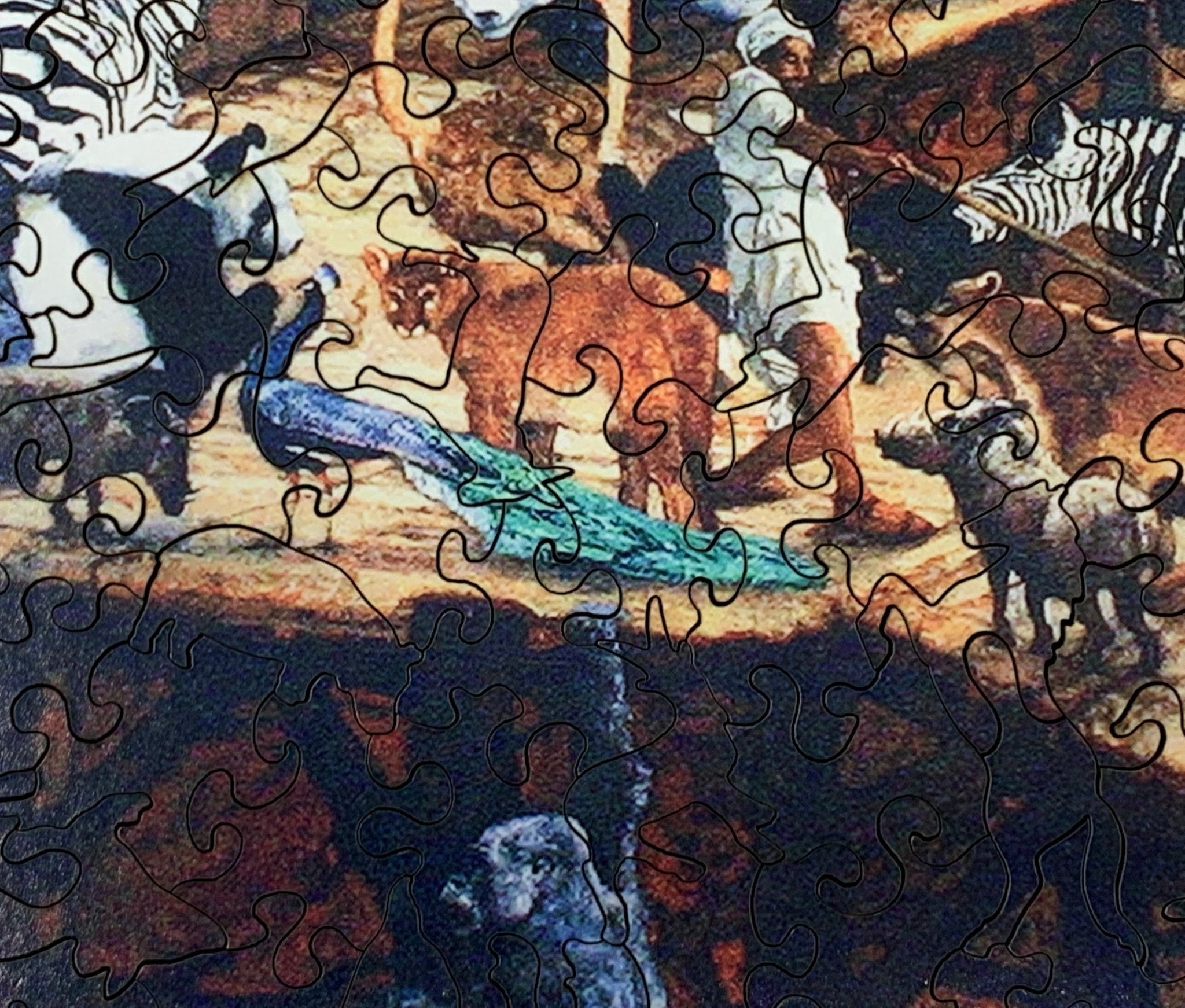 Noah's Ark Puzzle - 560 Pieces - Wooden Jigsaw Puzzle - Nautilus Puzzles - Wooden Jigsaw Puzzles For Adults