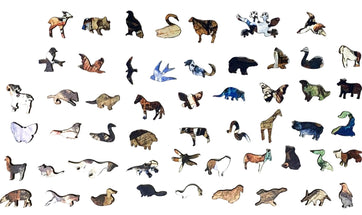 Noah's Ark Puzzle - 560 Pieces - Wooden Jigsaw Puzzle - Nautilus Puzzles - Wooden Jigsaw Puzzles For Adults
