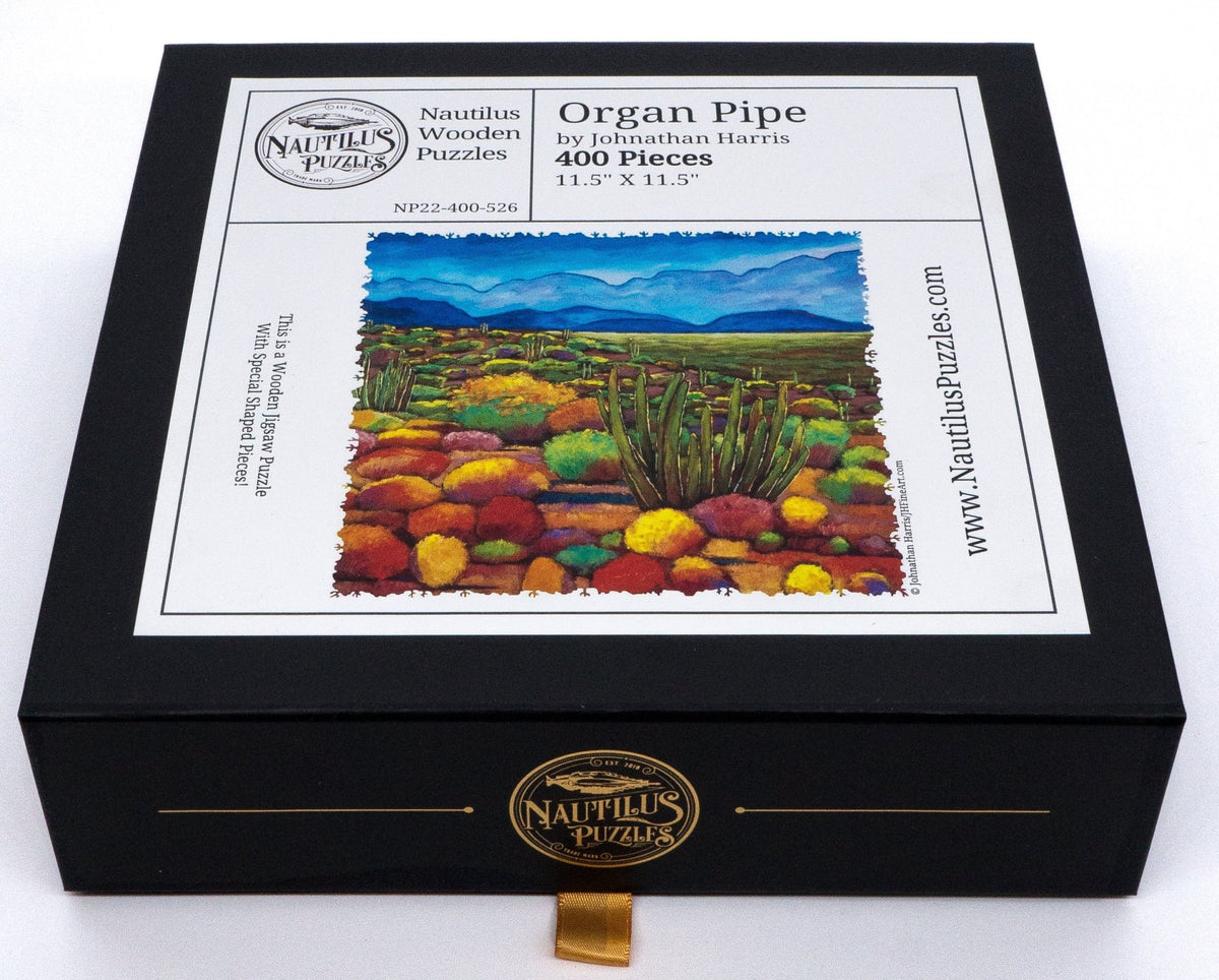 Organ Pipe (400 Piece Wooden Jigsaw Puzzle) - Nautilus Puzzles - Wooden Jigsaw Puzzles For Adults