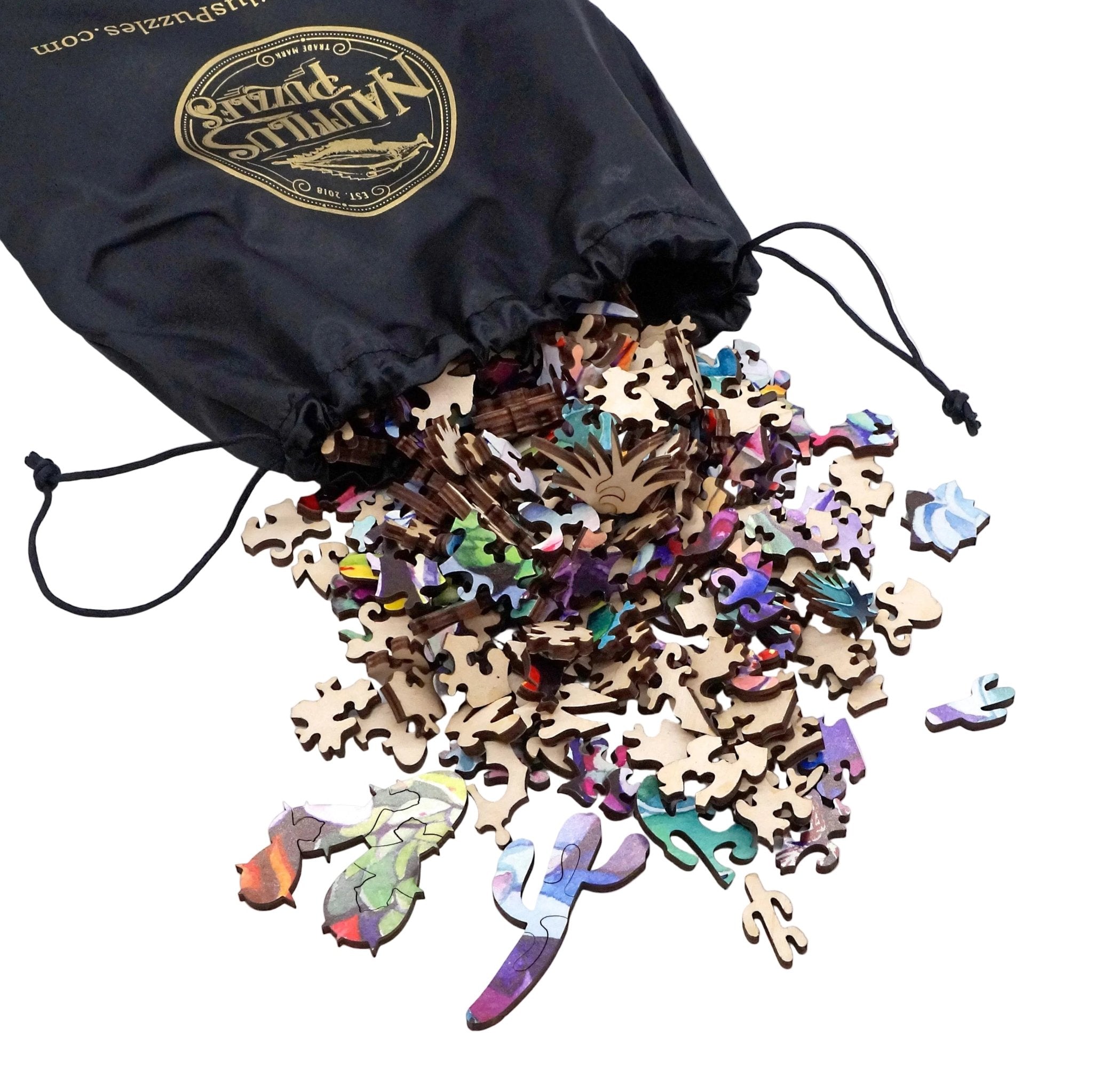 Plantastic! (500 Piece Wooden Jigsaw Puzzle) - Nautilus Puzzles - Wooden Jigsaw Puzzles For Adults
