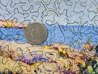 Poppies, Isles of Shoals, Maine by Childe Hassam (380 Piece Wooden Jigsaw Puzzle) - Nautilus Puzzles - Wooden Jigsaw Puzzles For Adults