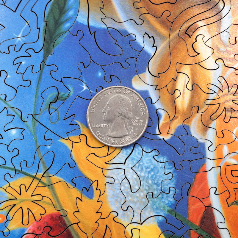 Stave wooden jigsaw puzzle