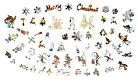 Santa's Workshop - 552 Piece Christmas Wooden Jigsaw Puzzle - Nautilus Puzzles - Wooden Jigsaw Puzzles For Adults