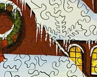 Santa's Workshop - 552 Piece Christmas Wooden Jigsaw Puzzle - Nautilus Puzzles - Wooden Jigsaw Puzzles For Adults