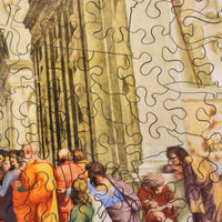 School of Athens by Raphael (551 Piece Wooden Jigsaw Puzzle) - Nautilus Puzzles - Wooden Jigsaw Puzzles For Adults