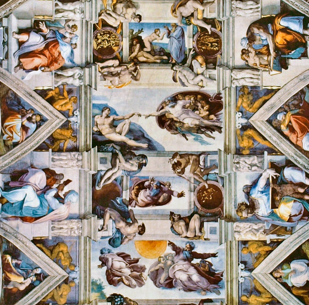 Sistine Chapel Ceiling by Michelangelo (200 Piece Wooden Jigsaw Puzzle) - Nautilus Puzzles - Wooden Jigsaw Puzzles For Adults
