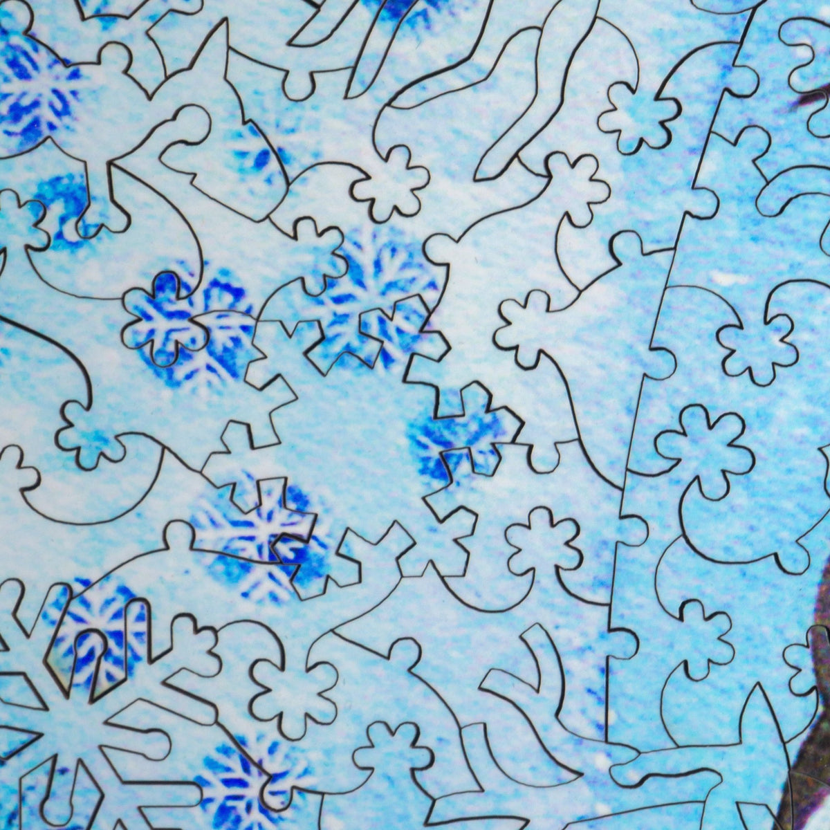 Snowy Peace (501 Piece Wooden Jigsaw Puzzle) - Nautilus Puzzles - Wooden Jigsaw Puzzles For Adults