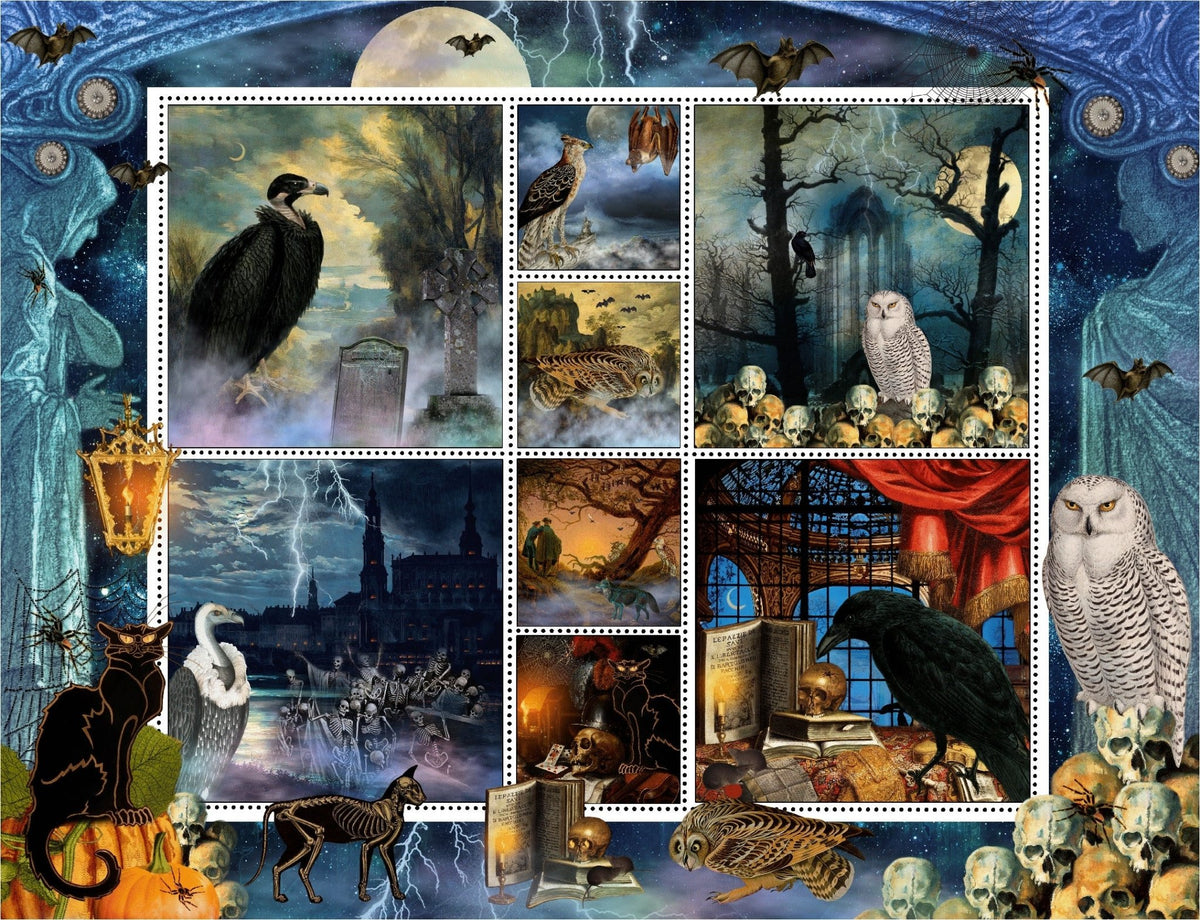 Spooky Halloween (461 Piece Wooden Jigsaw Puzzle) - Nautilus Puzzles - Wooden Jigsaw Puzzles For Adults