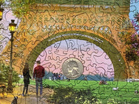 Spring in Paris (387 Piece Spring Wooden Jigsaw Puzzle) - Nautilus Puzzles - Wooden Jigsaw Puzzles For Adults
