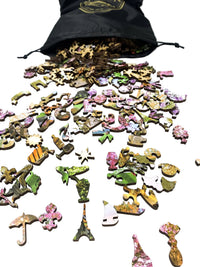 Spring in Paris (387 Piece Spring Wooden Jigsaw Puzzle) - Nautilus Puzzles - Wooden Jigsaw Puzzles For Adults