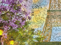 Spring in Paris (387 Piece Spring Wooden Jigsaw Puzzle) - Nautilus Puzzles - Wooden Jigsaw Puzzles For Adults