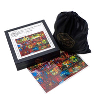 Steampunk Bookshelf (453 Piece Wooden Jigsaw Puzzle) - Nautilus Puzzles - Wooden Jigsaw Puzzles For Adults