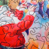 Stuffing the Stockings (50 Piece Mini Wooden Jigsaw Puzzle) - Nautilus Puzzles - Wooden Jigsaw Puzzles For Adults