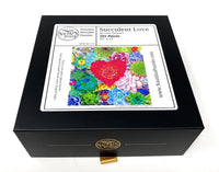 Succulent Love (201 Piece Wooden Jigsaw Puzzle - Nautilus Puzzles - Wooden Jigsaw Puzzles For Adults