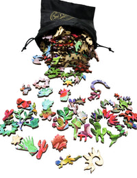Succulent Love (201 Piece Wooden Jigsaw Puzzle - Nautilus Puzzles - Wooden Jigsaw Puzzles For Adults