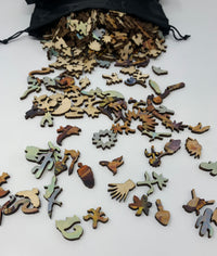 Ten Miles to Saturday Night - 517 Pieces by Robert Lougheed, Wooden Jigsaw Puzzle - Nautilus Puzzles - Wooden Jigsaw Puzzles For Adults