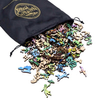 The Blustery Day (508 Pieces) Wooden Jigsaw Puzzle - Nautilus Puzzles - Wooden Jigsaw Puzzles For Adults
