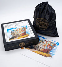 The Exchange (458 Piece Wooden Jigsaw Puzzle) - Nautilus Puzzles - Wooden Jigsaw Puzzles For Adults